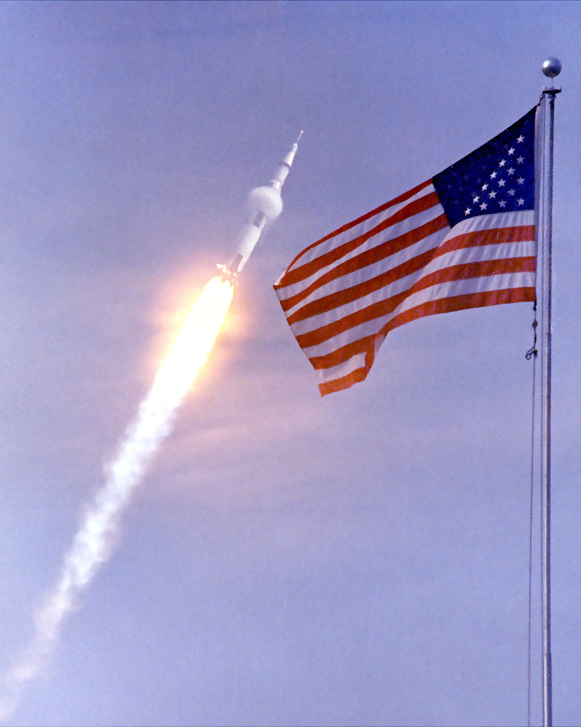 Apollo 11 launch from Pad 39A.