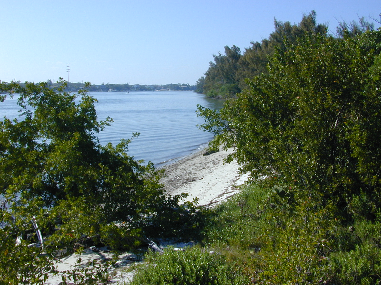 The Indian River Lagoon at Titusville.